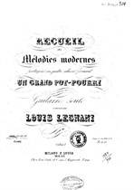 Collection of Modern Melodies, Book I