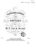 Fantasia Caprice for Guitar